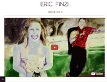 Tablet Screenshot of ericfinzi.com